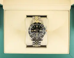 1979 ROLEX GMT-MASTER 1675 NIPPLE BLACK DIAL TT JUBILEE NO PAPERS 40MM