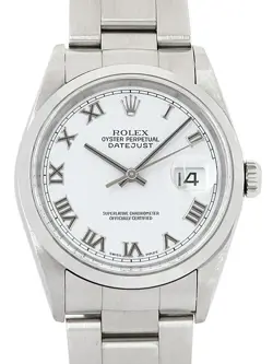 ROLEX DATEJUST 16200 F MEN AUTOMATIC #T155