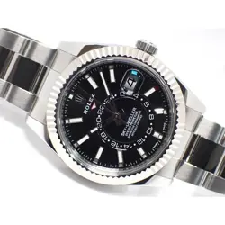 ROLEX SKY-DWELLER 326934 BLACK DIAL OYSTER PERPETUAL AUTOMATIC MEN'S WATCH