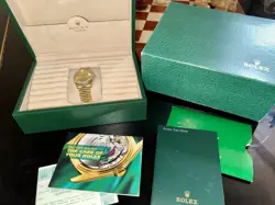 ROLEX DAY-DATE 118238 EXCELLENT CONDITION WITH ORIGINAL BOX AND PAPERS