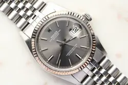 ROLEX DATEJUST REF.1601 GREY DIAL C.1972