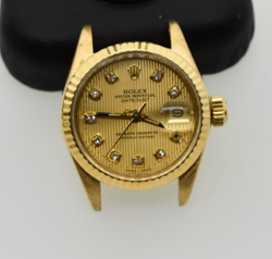 ROLEX 18K WRIST WATCH 31MM RUNS CAL 2030 AFTERMARKET DIAL