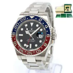 2023 ROLEX GMT-MASTER II PEPSI 126710BLRO 40MM BLACK DIAL BOX PAPERS
