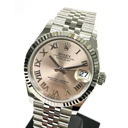 2023 Rolex Datejust 31, 278274, Steel & White Gold, Pink Roman Dial, Jubilee ...
