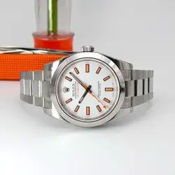 2007 ROLEX MILGAUSS - 116400 - WHITE DIAL NEW OLD STOCK (NOS)