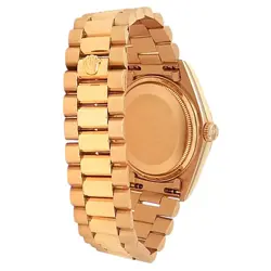 Rolex Day-Date 18k Yellow Gold President Automatic Blue Men's Watch 18038