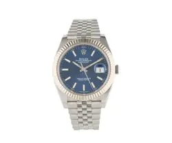 2022 ROLEX DATEJUST 126334, 41MM, BLUE DIAL, STAINLESS STEEL MEN’S WATCH