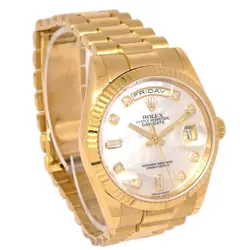 ROLEX OYSTER PERPETUAL DAY DATE REF.118238 SELF-WINDING WATCH 36MM 18KYG 164871