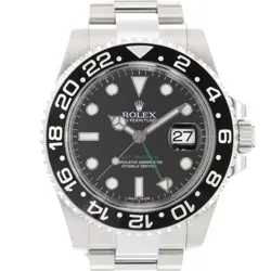 ROLEX GMT MASTER-II 116710LN WARRANTY 2016