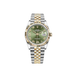 GREEN ROMAN DIAMOND-SET