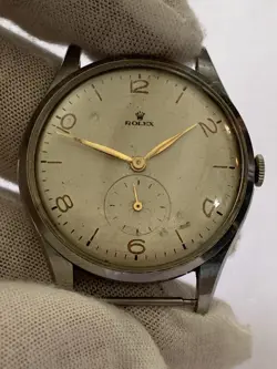 ROLEX MOVIMENT MECHANICAL 23MM. CASE 36MM DON'T BE A ROLEX LOGO