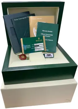 MINT PAPERS Rolex Daytona Cosmograph MOP DIAMOND Yellow Gold Watch 116523 BOX