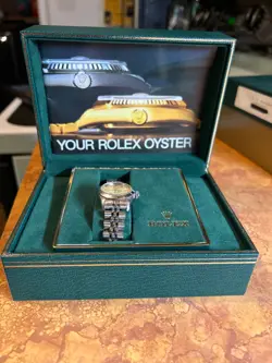 LADIES USED STAINLESS ROLEX OYSTER