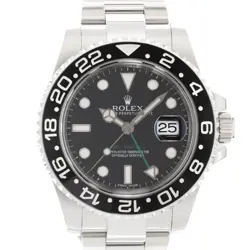 ROLEX GMT MASTER-II 116710LN WARRANTY 2013 BOX/PAPER SN/#G