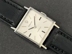ROLEX PRECISIN SQUARE WOMEN REF.2611 CAL.1400 HAND WOUND STAINLESS STEEL MADE
