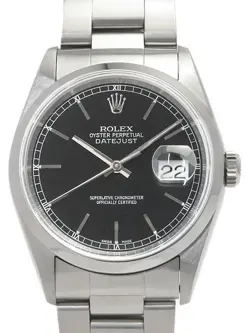 ROLEX DATEJUST 16200 P SERIES MEN'S AUTOMATIC WATCH CIRCA 2000