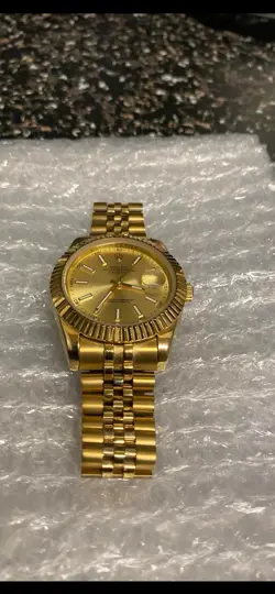 ROLEX OYSTER PERPETUAL DATE SUPERLATIVE CHRONOMETER 18K YELLOW GOLD 1977