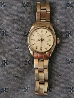 ROLEX 6917 OYSTER PERPETUAL DATE LADIES STAINLESS STEEL  26MM WATCH
