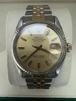 ROLEX DATEJUST 16013 CHAMPAGNE DIAL 36MM | BOX + WARRANTY | SERVICED 2025
