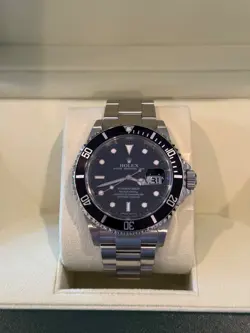 2010 ROLEX SUBMARINER DATE STAINLESS STEEL WATCH - REF 16610 - COMPLETE OVERHAUL