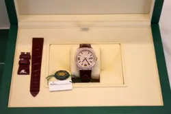Rolex Day-Date 36mm Rose Gold Diamond Bezel Pave Diamond Dial Watch 128155RBR