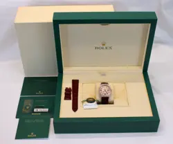 Rolex Day-Date 36mm Rose Gold Diamond Bezel Pave Diamond Dial Watch 128155RBR