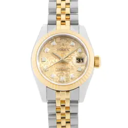 ROLEX DATEJUST 10P DIAMOND 173G CARVING COMPUTER M 949058