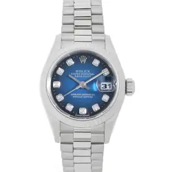 ROLEX DATEJUST 10P DIAMOND 79179G BLUE GRADATION A 950868