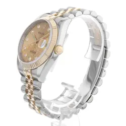 ROLEX DATEJUST 10P DIAMOND 116233G CARVING COMPUTER V 876943
