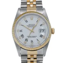 ROLEX DATEJUST 10P DIAMOND 16233G S CIRCA 1994 759101