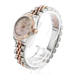 ROLEX DATEJUST 10P DIAMOND 179171G PINK CARVING COMPUTER G 750072
