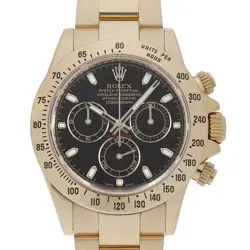 ROLEX COSMOGRAPH DAYTONA 116528 BLACK RANDOM NUMBER SECOND HAND MENS