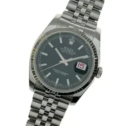 ROLEX DATEJUST 36 116234 K18WG/SS AUTOMATIC #OK587