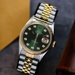 36MM WATCH GREEN