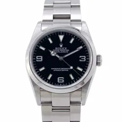 ROLEX EXPLORERI 36MM STAINLESS STEEL BLACK DIAL 114270