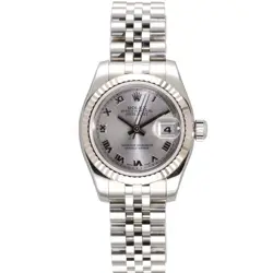 USED ROLEX DATEJUST LADIES SS×WG 179174 LADIES WATCH #55495