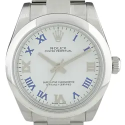USED ROLEX OYSTER PERPETUAL 177200 WHITE CASE SIZE 31MM WATCH #51125