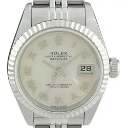 USED ROLEX DATEJUST 69174NRD PINK CASE SIZE 26MM LADIES WATCH #5105