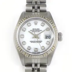 ROLEX DATEJUST 79174G F SERIAL LADIES WATCH FROM JAPAN G0505