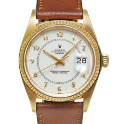 USED ROLEX DATEJUST 16018 IVORY CASE SIZE 36MM×36MM MEN'S WATCH #5115