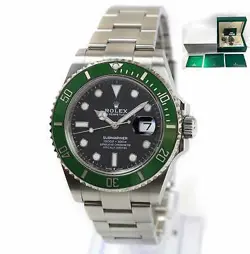 2023 ROLEX SUBMARINER DATE STARBUCKS 126610LV 41MM MK2 GREEN COMPLETE
