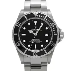 USED ROLEX SEA-DWELLER 16600 BLACK CASE SIZE 40×40MM MEN'S WATCH #51345