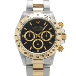USED ROLEX COSMOGRAPH DAYTONA 16523 BLACK CASE SIZE 40×40MM MEN'S WATCH #51115