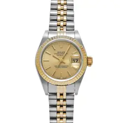 USED ROLEX DATEJUST 69173 CASE SIZE 26×26MM LADIES WATCH #51675