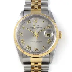 ROLEX DATEJUST 36MM 16233 W UNISEX WATCH FROM JAPAN G0505