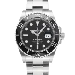 USED ROLEX SUBMARINER DATE 126610LN BLACK CASE SIZE 41×41MM MEN'S WATCH #53265
