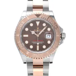 USED ROLEX YACHT MASTER 126621 BROWN CASE SIZE 40×40MM MEN'S WATCH #5175