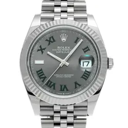 USED ROLEX DATEJUST 41 126334 GRAY CASE SIZE 41×41MM MEN'S WATCH #52255