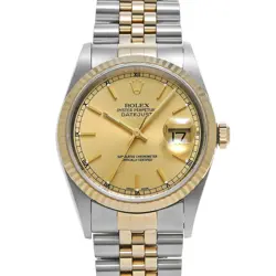 USED ROLEX DATEJUST 16233 CASE SIZE 36×36MM MEN'S WATCH #541725