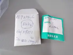 VINTAGE ROLEX WATCH CRYSTAL 18.9 X 14.6 MM